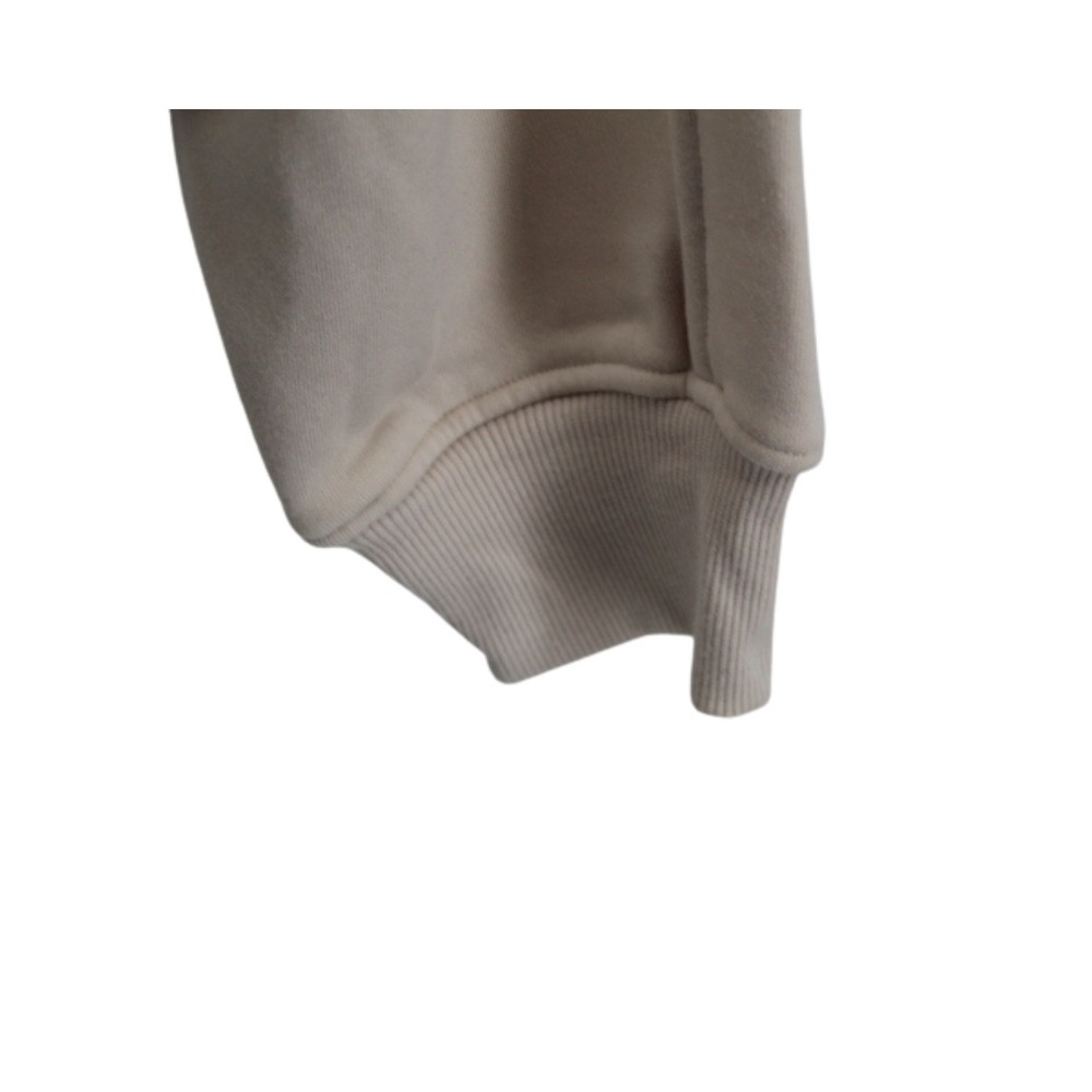 Better Together Cropped Sweatshirt Women L Ivory Fleece Lined Raglan Cozy‎ - Picture 6 of 6